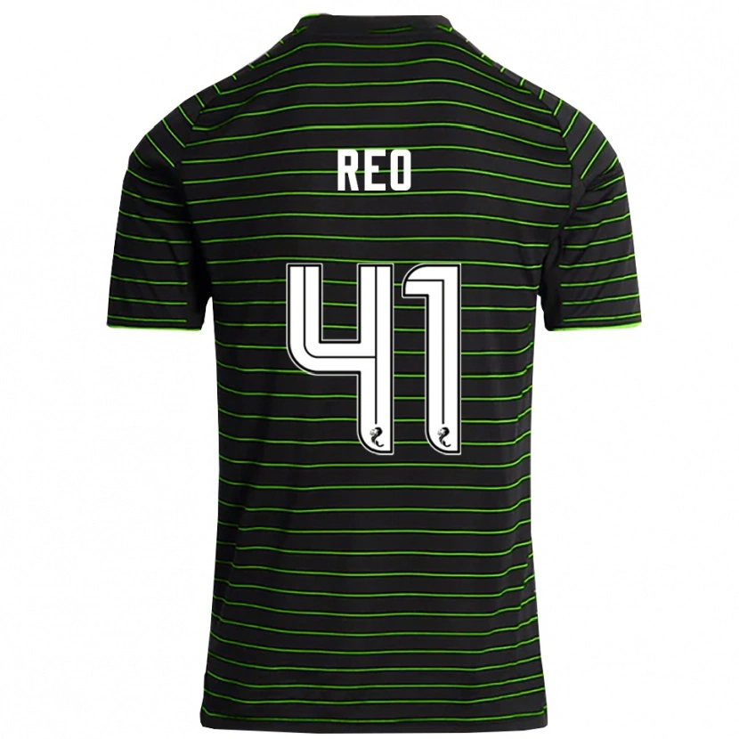 Danxen Homem Camisola Reo Hatate #41 Preto Verde Alternativa 2025/26 Camisa Brasil