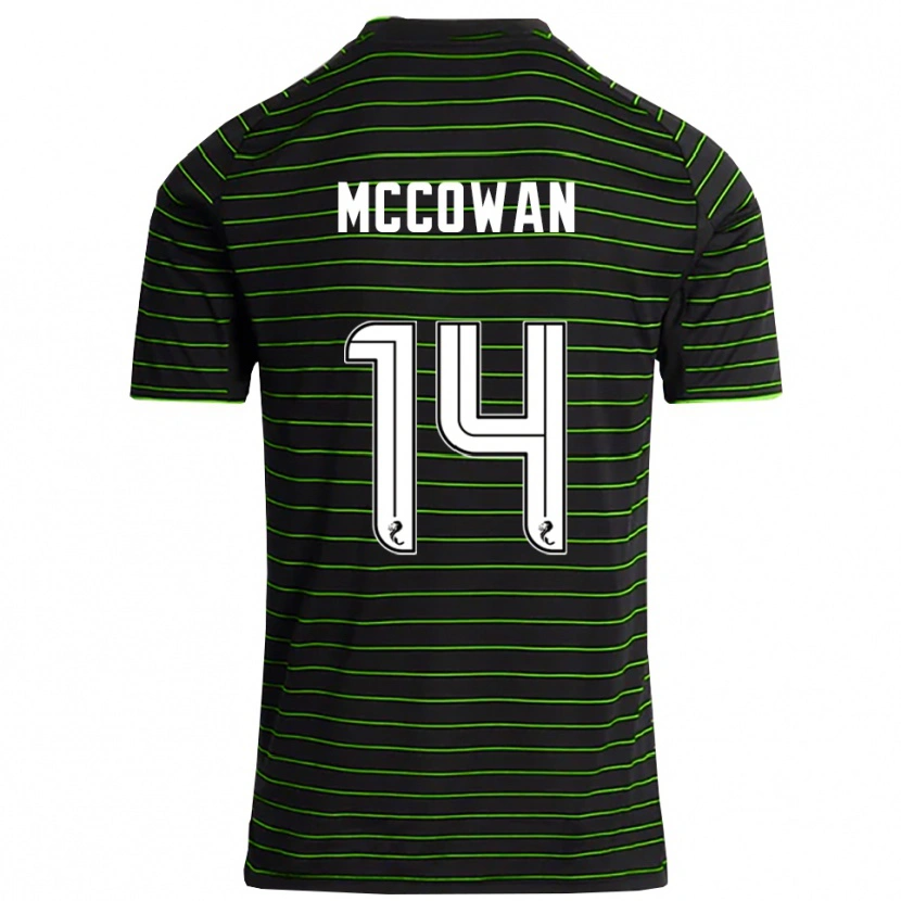 Danxen Homem Camisola Luke Mccowan #14 Preto Verde Alternativa 2025/26 Camisa Brasil
