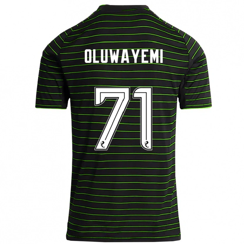 Danxen Homem Camisola Tobi Oluwayemi #71 Preto Verde Alternativa 2025/26 Camisa Brasil