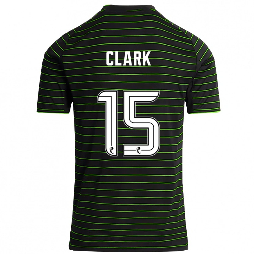 Danxen Homem Camisola Kelly Clark #15 Preto Verde Alternativa 2025/26 Camisa Brasil