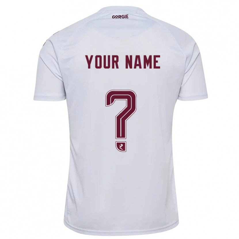 Danxen Homem Camisola Seu Nome #0 Branco Vinho Alternativa 2025/26 Camisa Brasil