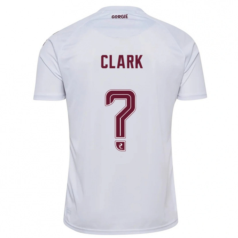 Danxen Homem Camisola Allan Clark #0 Branco Vinho Alternativa 2025/26 Camisa Brasil