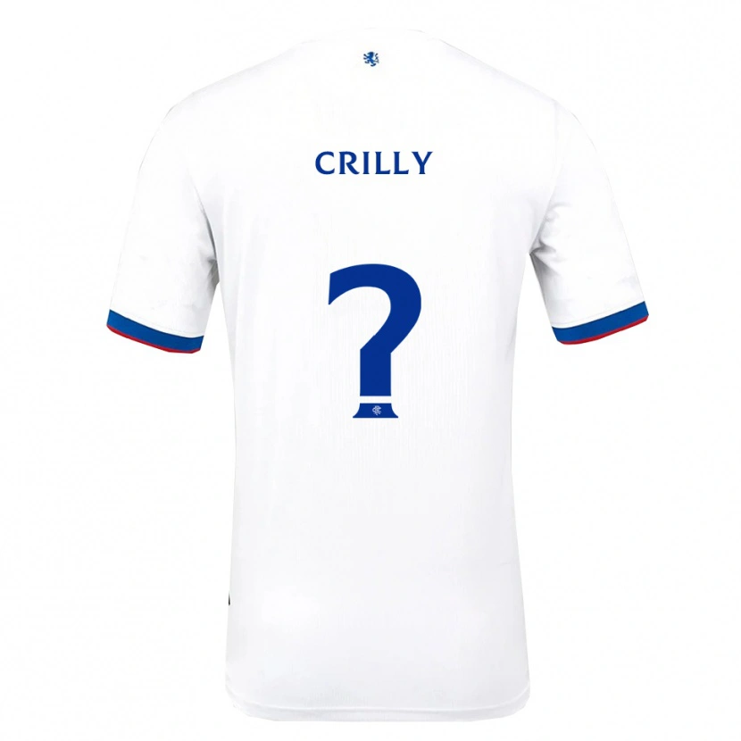 Danxen Homem Camisola Aiden Crilly #0 Branco Vermelho Azul Alternativa 2025/26 Camisa Brasil