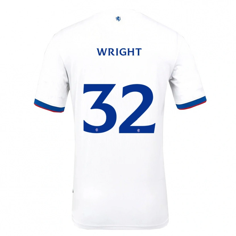 Danxen Homem Camisola Kieran Wright #32 Branco Vermelho Azul Alternativa 2025/26 Camisa Brasil