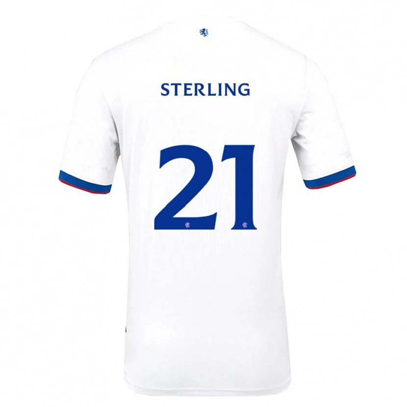 Danxen Homem Camisola Dujon Sterling #21 Branco Vermelho Azul Alternativa 2025/26 Camisa Brasil