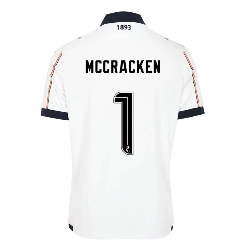 Danxen Homem Camisola Jon Mccracken #1 Branco Azul Marinho Vermelho Alternativa 2025/26 Camisa Brasil