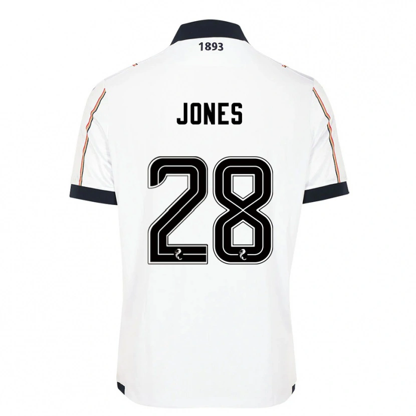 Danxen Homem Camisola Callum Jones #28 Branco Azul Marinho Vermelho Alternativa 2025/26 Camisa Brasil