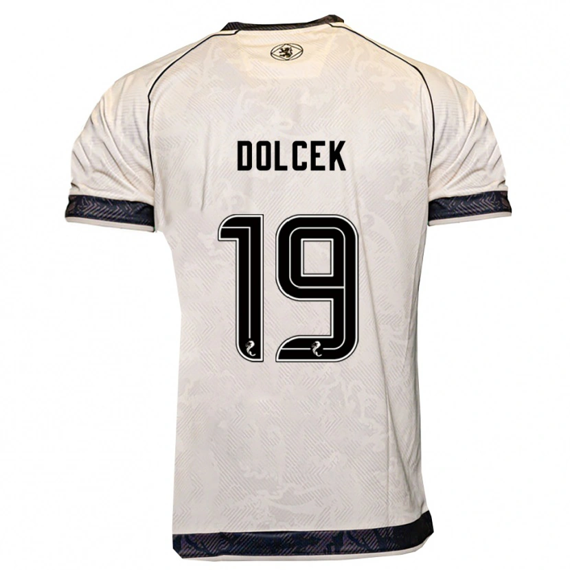 Danxen Homem Camisola Ivan Dolcek #19 Branco Preto Alternativa 2025/26 Camisa Brasil