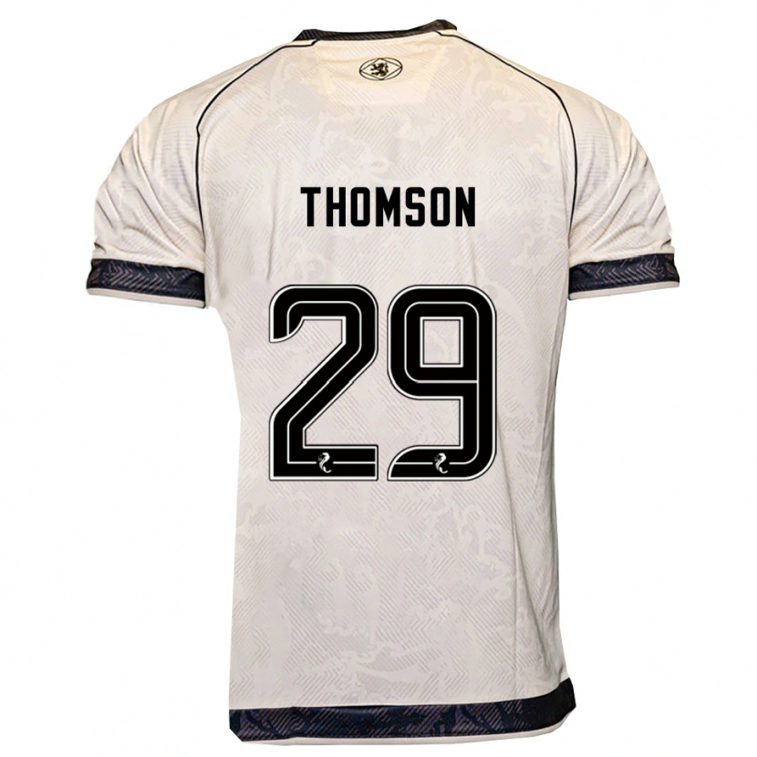 Danxen Homem Camisola Miller Thomson #29 Branco Preto Alternativa 2025/26 Camisa Brasil