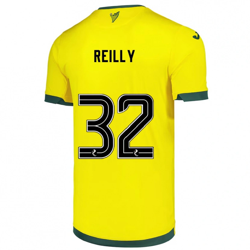 Danxen Homem Camisola Kirsten Reilly #32 Amarelo Verde Alternativa 2025/26 Camisa Brasil