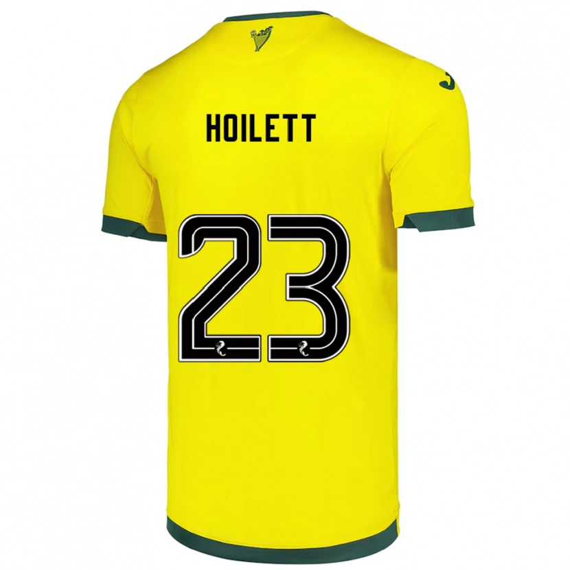 Danxen Homem Camisola Junior Hoilett #23 Amarelo Verde Alternativa 2025/26 Camisa Brasil