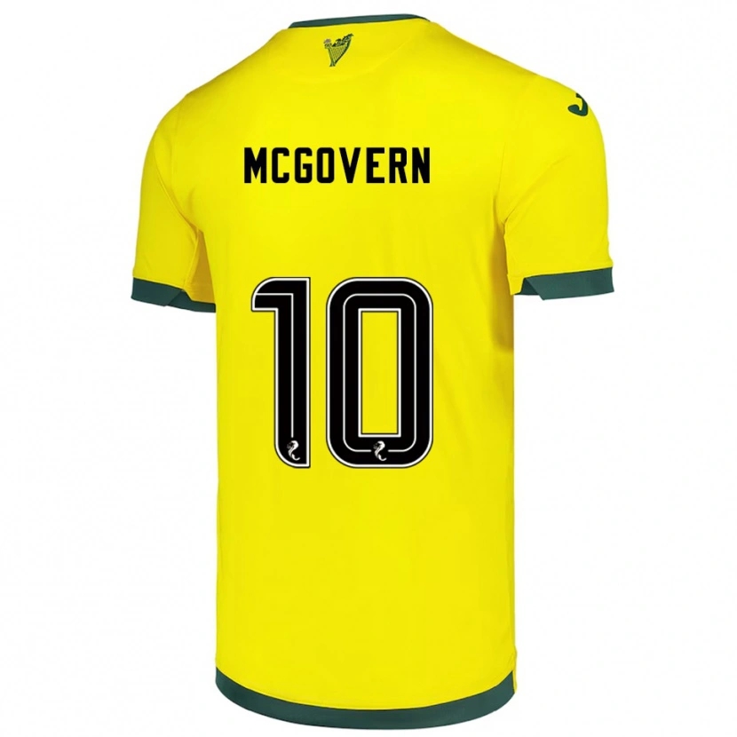 Danxen Homem Camisola Kathleen Mcgovern #10 Amarelo Verde Alternativa 2025/26 Camisa Brasil