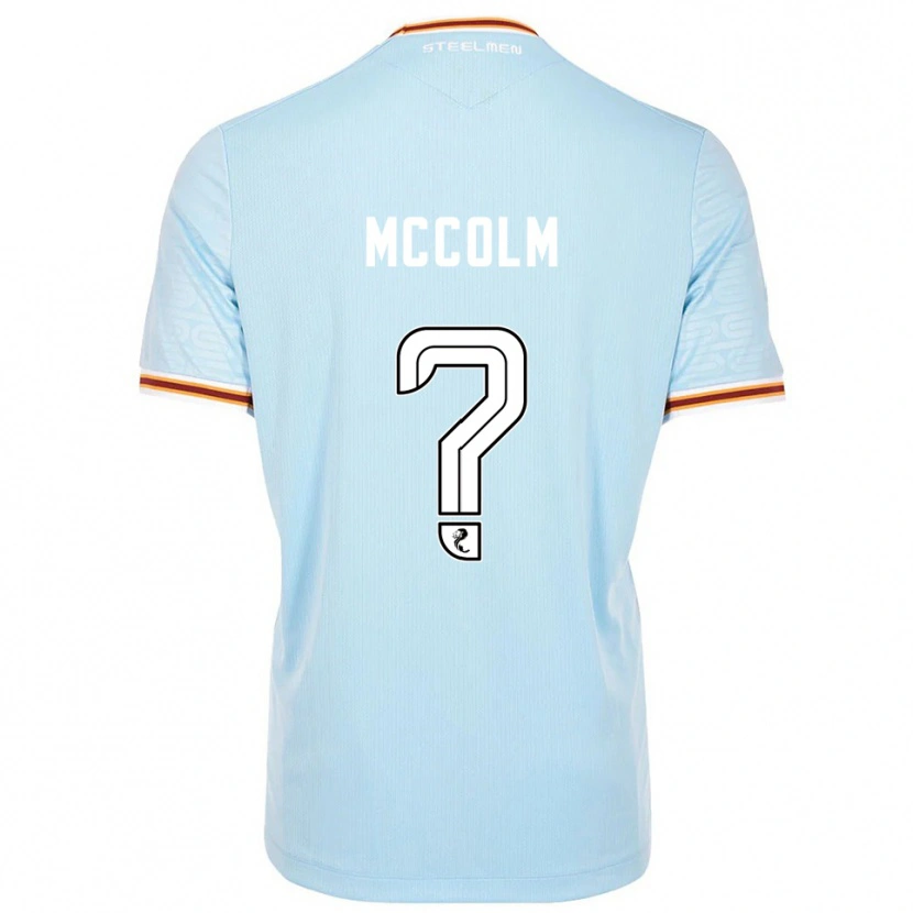 Danxen Homem Camisola Rocco Mccolm #0 Azul Celeste Alternativa 2025/26 Camisa Brasil
