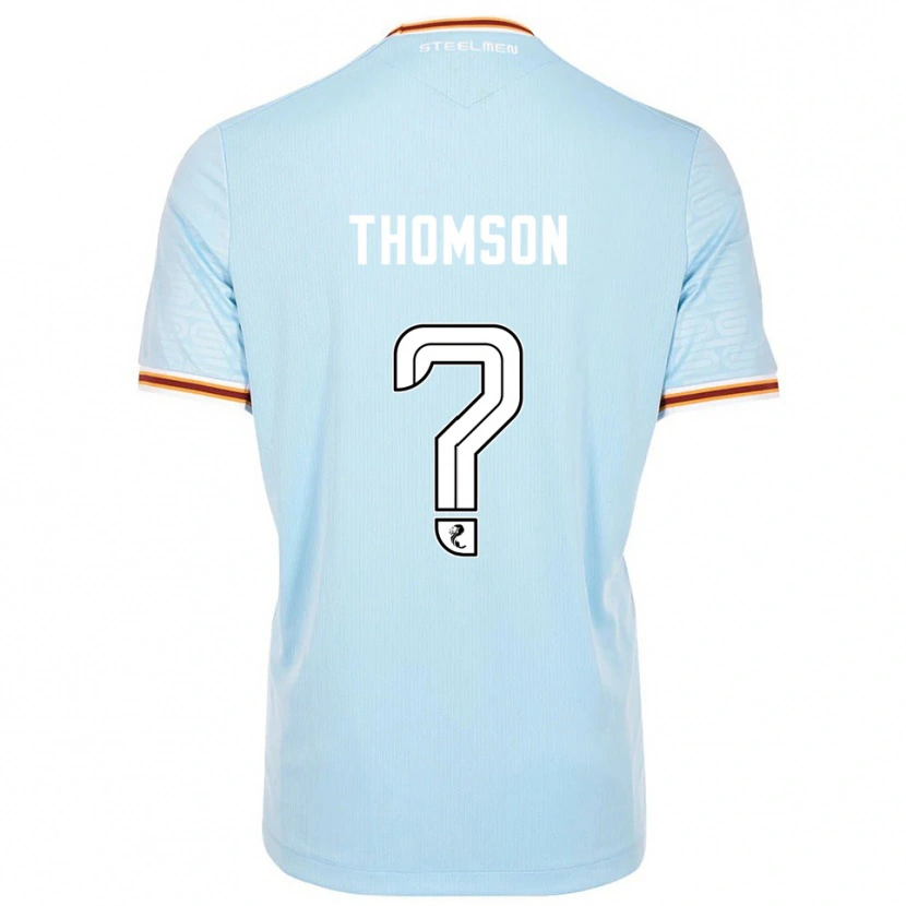 Danxen Homem Camisola Aaron Thomson #0 Azul Celeste Alternativa 2025/26 Camisa Brasil