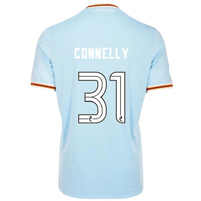 Danxen Homem Camisola Matty Connelly #31 Azul Celeste Alternativa 2025/26 Camisa Brasil