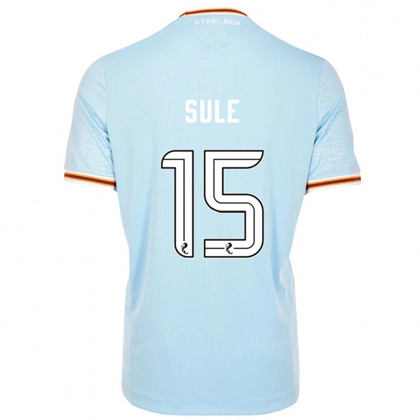 Danxen Homem Camisola Eseosa Sule #15 Azul Celeste Alternativa 2025/26 Camisa Brasil