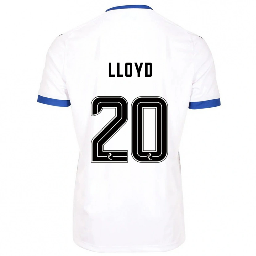 Danxen Homem Camisola Louis Lloyd #20 Branco Azul Alternativa 2025/26 Camisa Brasil