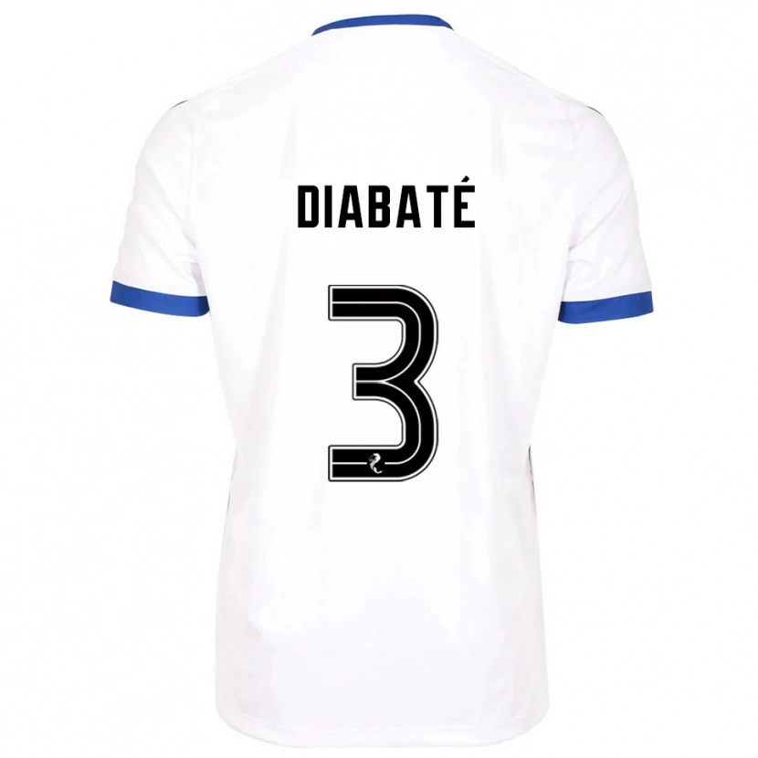 Danxen Homem Camisola Cheick Diabaté #3 Branco Azul Alternativa 2025/26 Camisa Brasil
