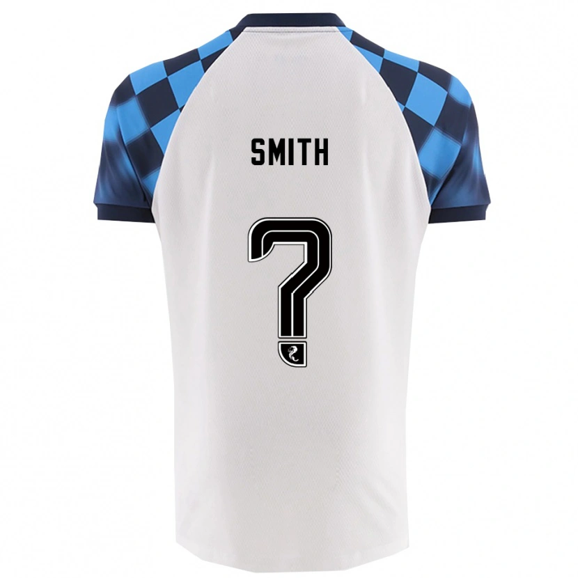Danxen Homem Camisola Mhairi Smith #0 Branco Azul Celeste Alternativa 2025/26 Camisa Brasil