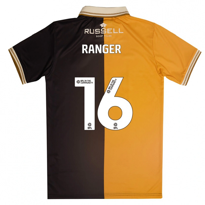 Danxen Mulher Camisola Ché Ranger #16 Amarelo Preto Principal 2025/26 Camisa Brasil