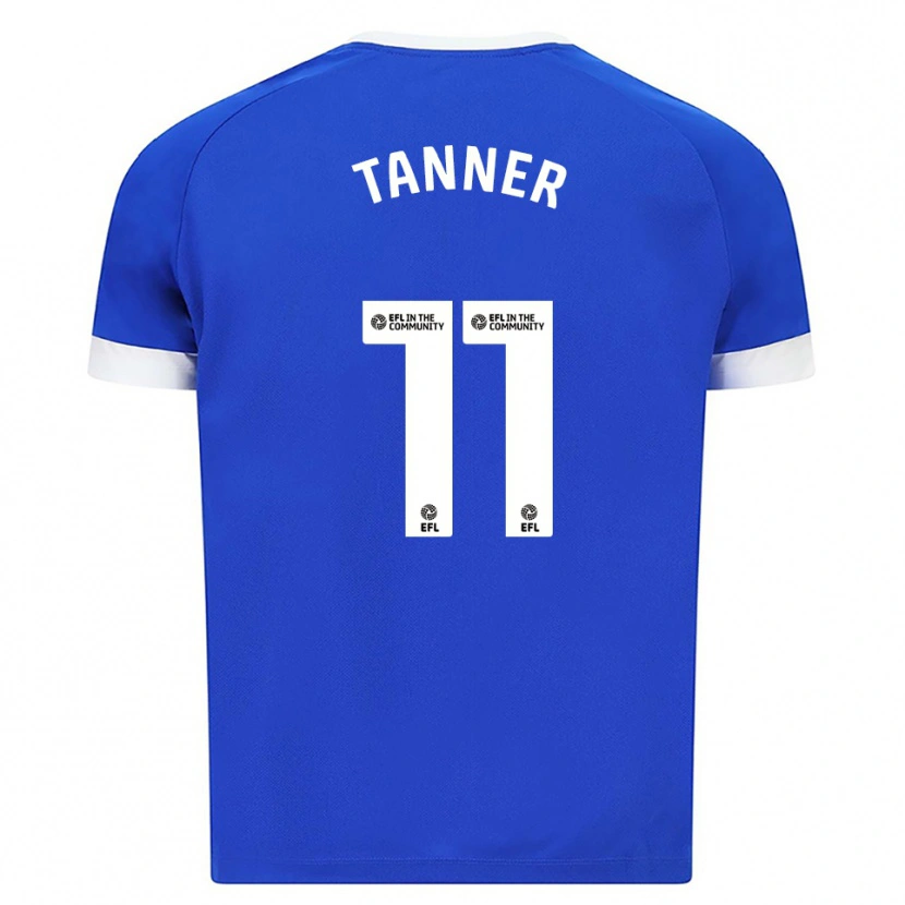 Danxen Mulher Camisola Ollie Tanner #11 Azul Branco Principal 2025/26 Camisa Brasil