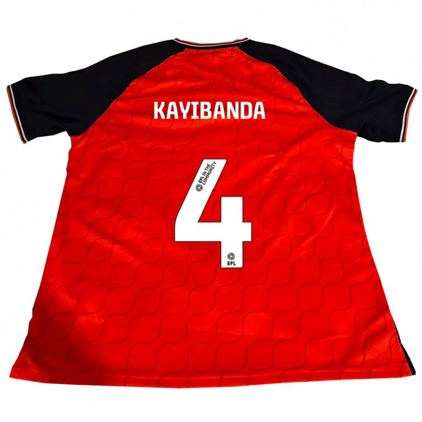 Danxen Mulher Camisola Claude Kayibanda #4 Laranja Preto Branco Principal 2025/26 Camisa Brasil