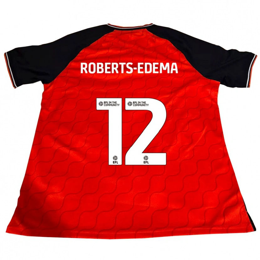 Danxen Mulher Camisola Kyron Roberts-Edema #12 Laranja Preto Branco Principal 2025/26 Camisa Brasil