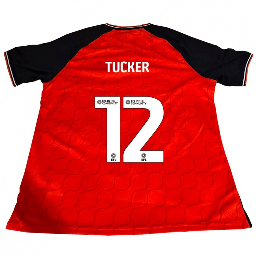 Danxen Mulher Camisola Nancy Tucker #12 Laranja Preto Branco Principal 2025/26 Camisa Brasil