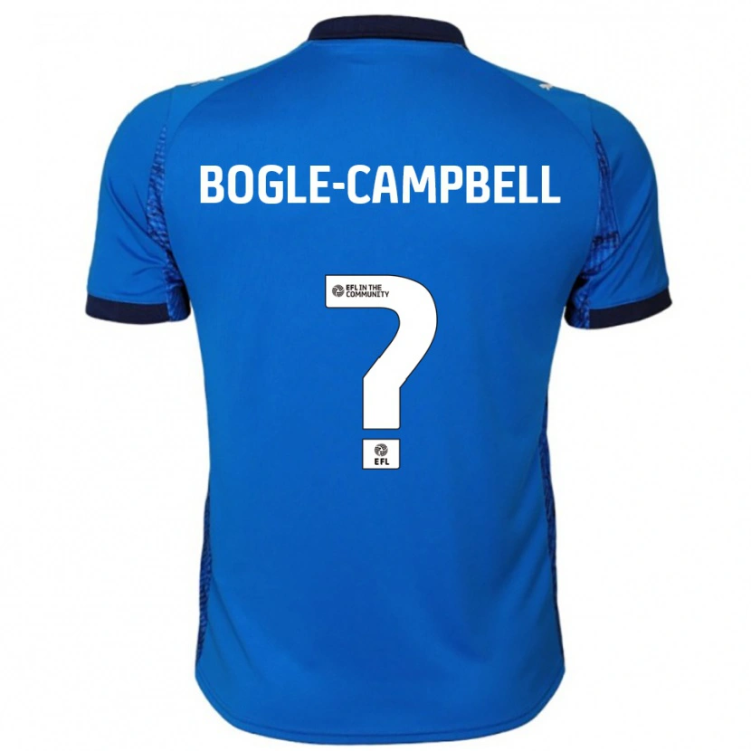 Danxen Mulher Camisola Ma'kel Bogle-Campbell #0 Azul Branco Principal 2025/26 Camisa Brasil