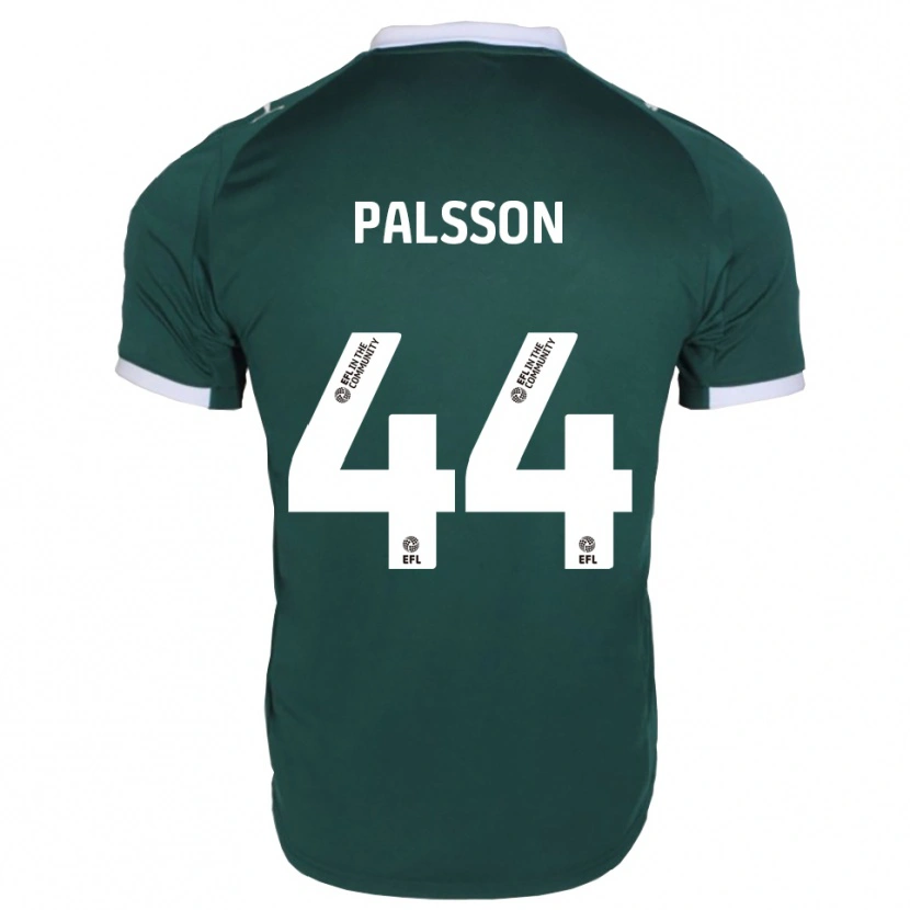 Danxen Mulher Camisola Victor Pálsson #44 Verde Branco Principal 2025/26 Camisa Brasil