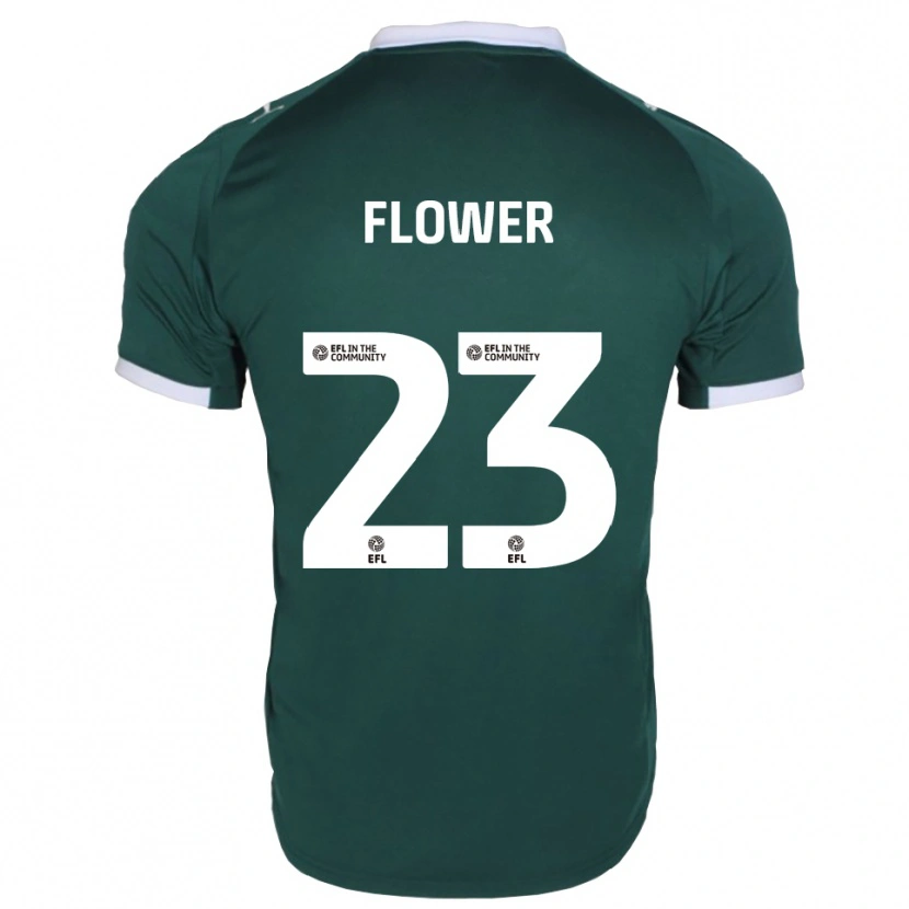 Danxen Mulher Camisola Jack Flower #23 Verde Branco Principal 2025/26 Camisa Brasil