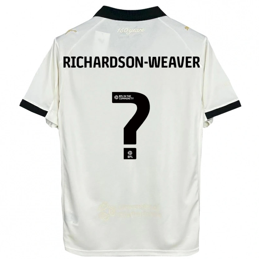 Danxen Mulher Camisola Ella Richardson-Weaver #0 Branco Sujo Preto Principal 2025/26 Camisa Brasil