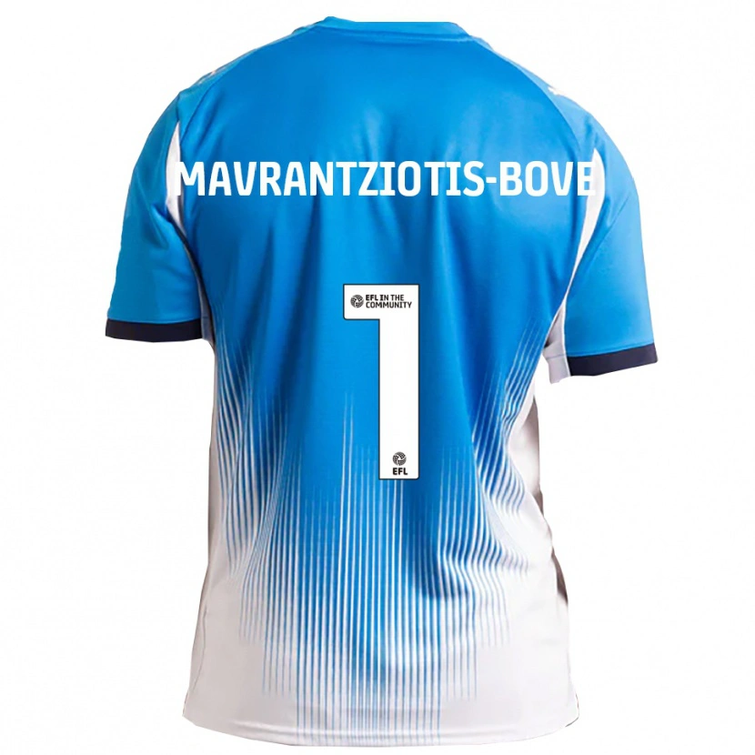 Danxen Mulher Camisola Kane Mavrantziotis-Bove #1 Azul Branco Principal 2025/26 Camisa Brasil