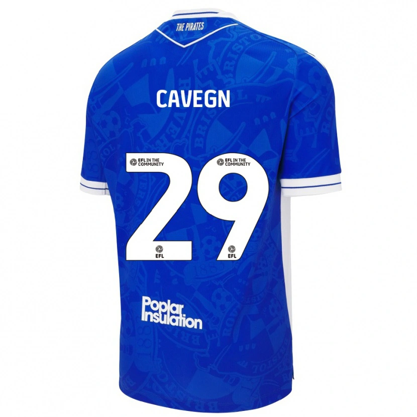 Danxen Mulher Camisola Fabrizio Cavegn #29 Azul Branco Principal 2025/26 Camisa Brasil