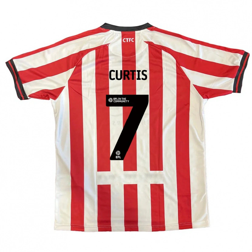 Danxen Mulher Camisola Amelie Curtis #7 Vermelho Branco Preto Principal 2025/26 Camisa Brasil