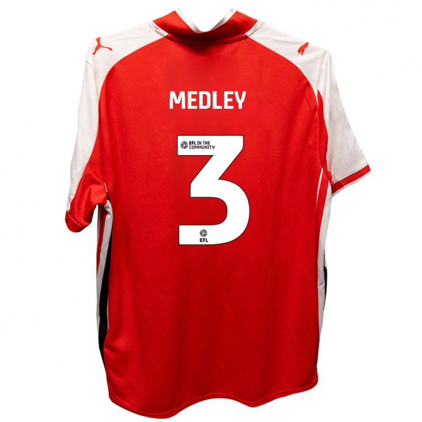 Danxen Mulher Camisola Zech Medley #3 Vermelho Branco Principal 2025/26 Camisa Brasil