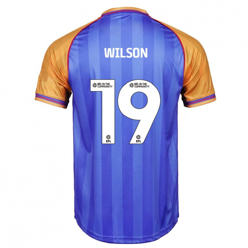 Danxen Mulher Camisola Pip Wilson #19 Azul Laranja Principal 2025/26 Camisa Brasil