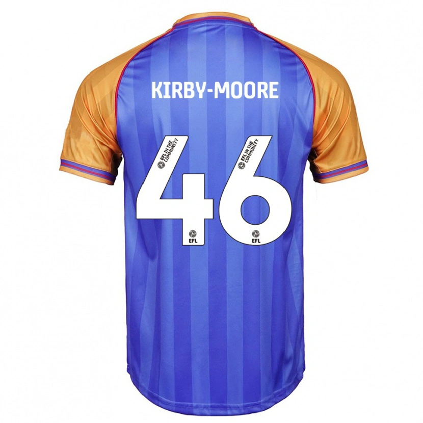 Danxen Mulher Camisola Harvey Kirby-Moore #46 Azul Laranja Principal 2025/26 Camisa Brasil