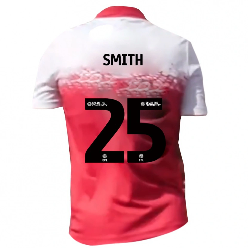 Danxen Mulher Camisola Josh Smith #25 Vermelho Branco Principal 2025/26 Camisa Brasil