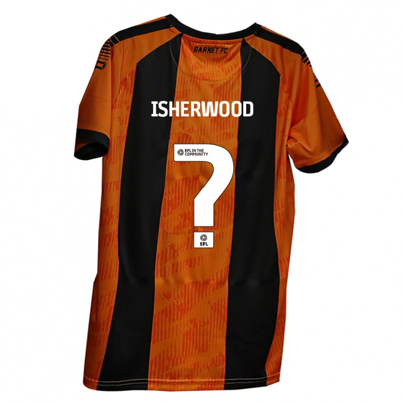 Danxen Mulher Camisola Millie Isherwood #0 Laranja Preto Principal 2025/26 Camisa Brasil