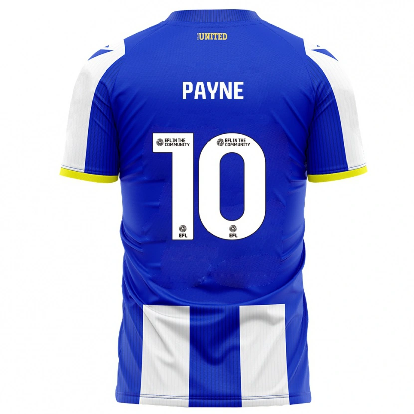 Danxen Mulher Camisola Jack Payne #10 Azul Branco Principal 2025/26 Camisa Brasil