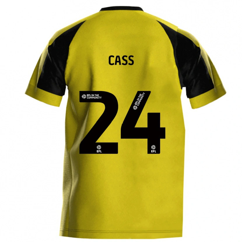 Danxen Mulher Camisola Lewis Cass #24 Amarelo Cinza Principal 2025/26 Camisa Brasil