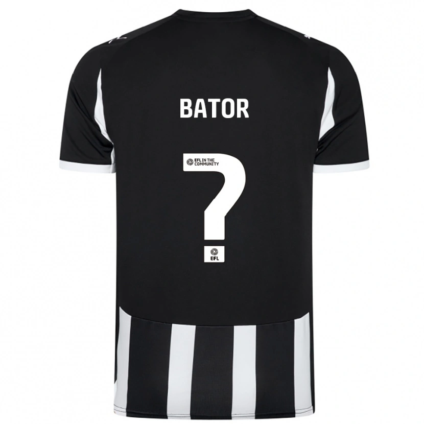 Danxen Mulher Camisola Sam Bator #0 Preto Branco Principal 2025/26 Camisa Brasil