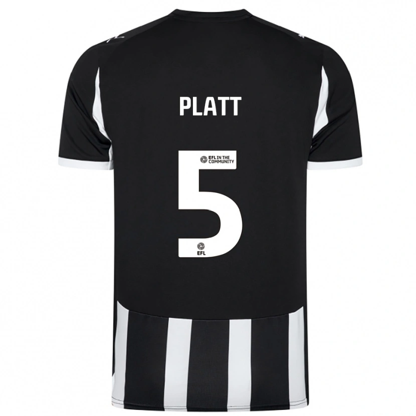 Danxen Mulher Camisola Matty Platt #5 Preto Branco Principal 2025/26 Camisa Brasil