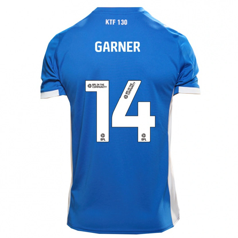 Danxen Mulher Camisola Joe Garner #14 Azul Branco Principal 2025/26 Camisa Brasil