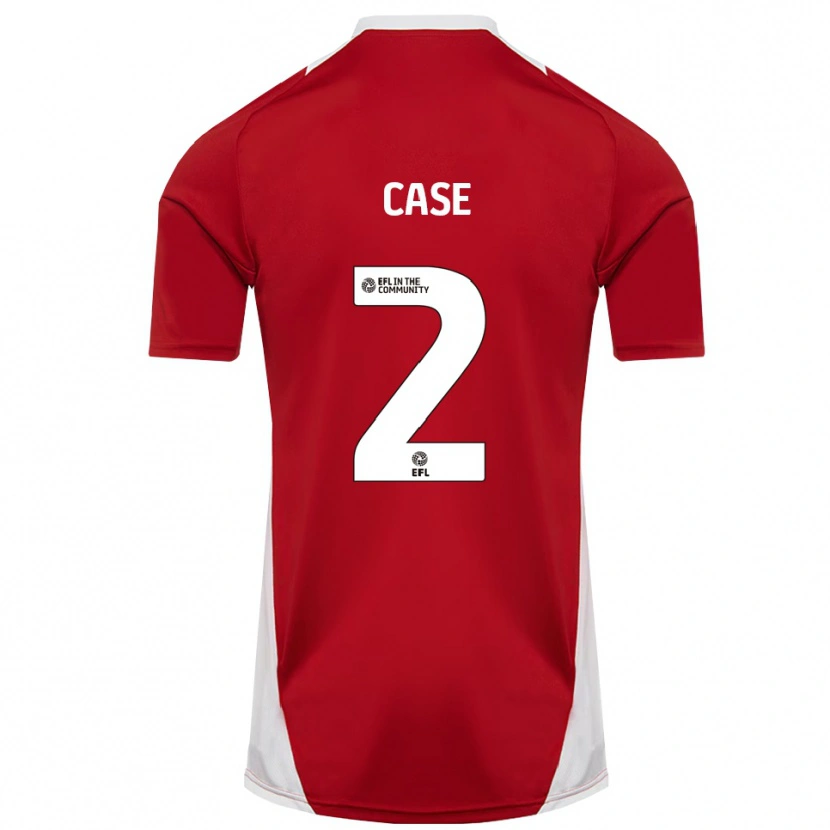 Danxen Mulher Camisola Ollie Case #2 Vermelho Branco Dourado Principal 2025/26 Camisa Brasil