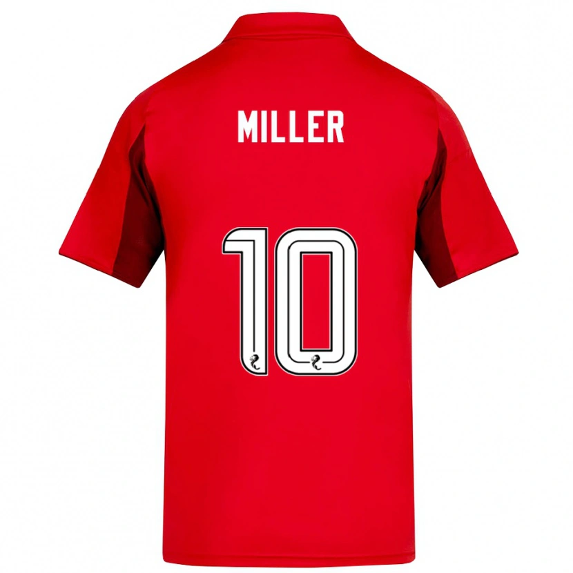 Danxen Mulher Camisola Darcie Miller #10 Vermelho Vinho Principal 2025/26 Camisa Brasil