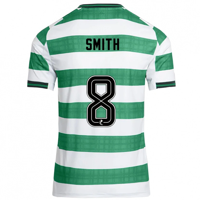 Danxen Mulher Camisola Jenny Smith #8 Verde Branco Principal 2025/26 Camisa Brasil