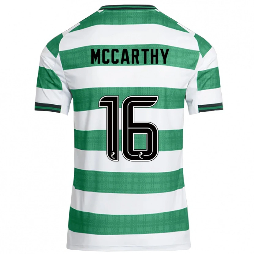 Danxen Mulher Camisola James Mccarthy #16 Verde Branco Principal 2025/26 Camisa Brasil