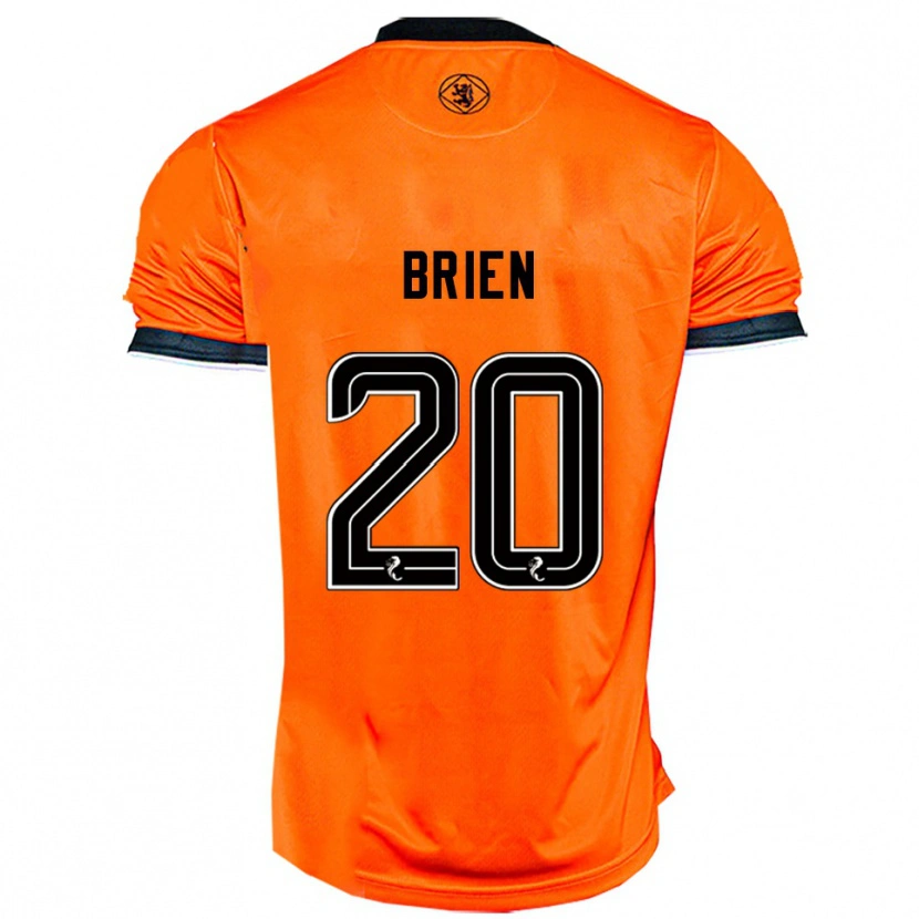 Danxen Mulher Camisola Freya Brien #20 Laranja Preto Principal 2025/26 Camisa Brasil